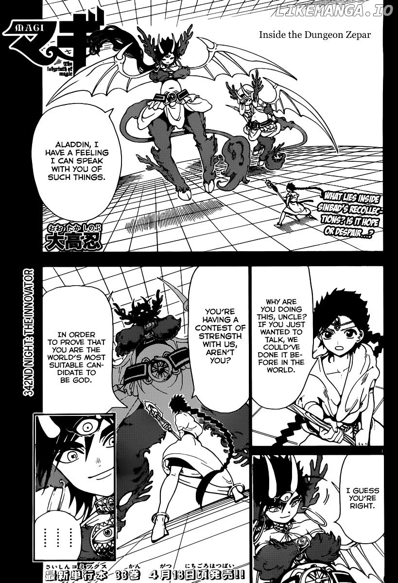 Magi - Labyrinth of Magic Chapter 342 - page 3