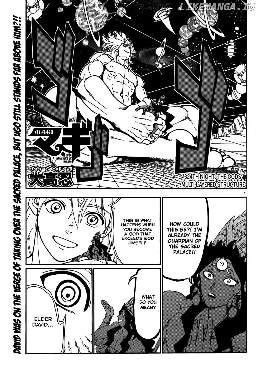 Magi - Labyrinth of Magic Chapter 324 - page 3