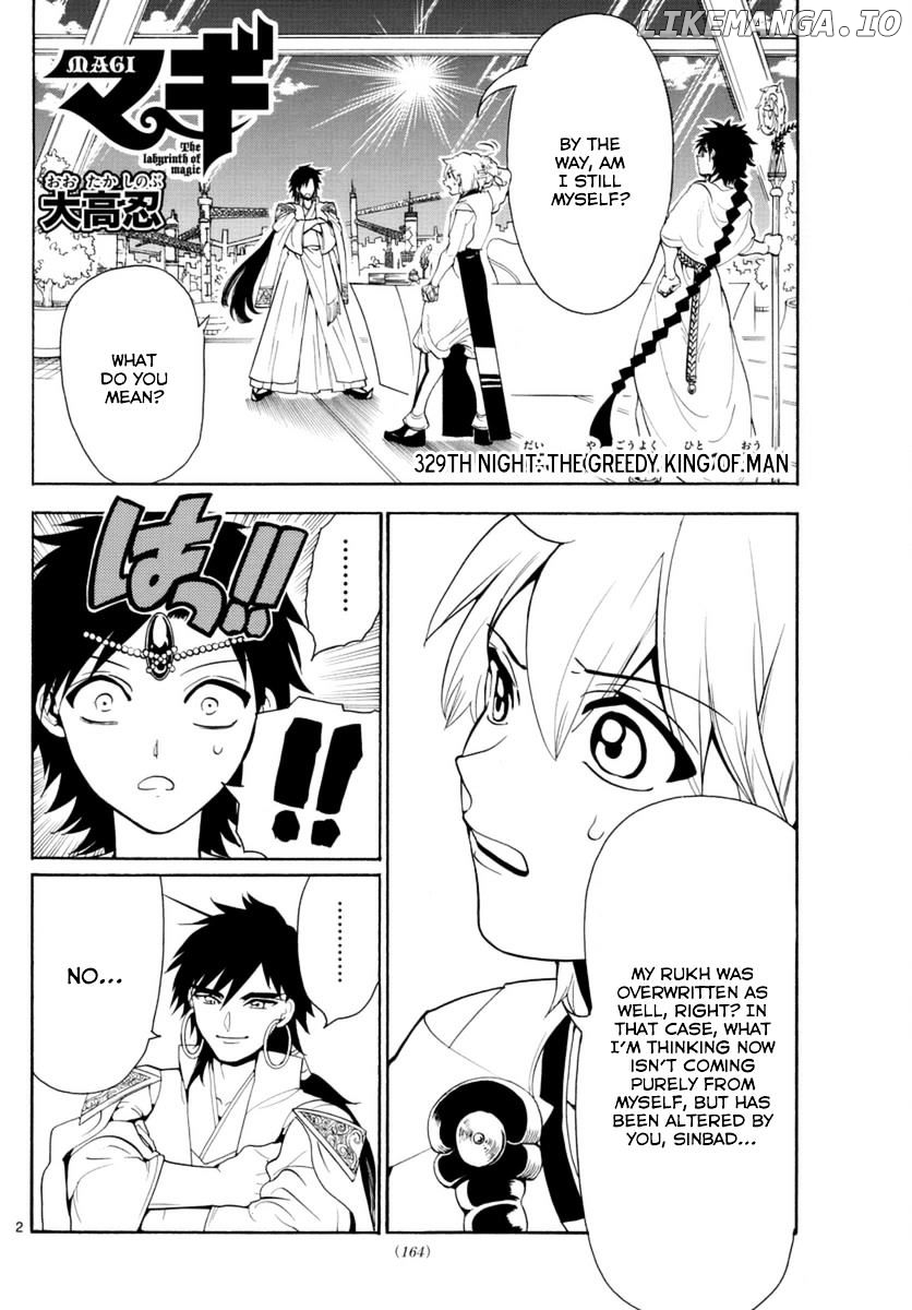 Magi - Labyrinth of Magic Chapter 329 - page 4