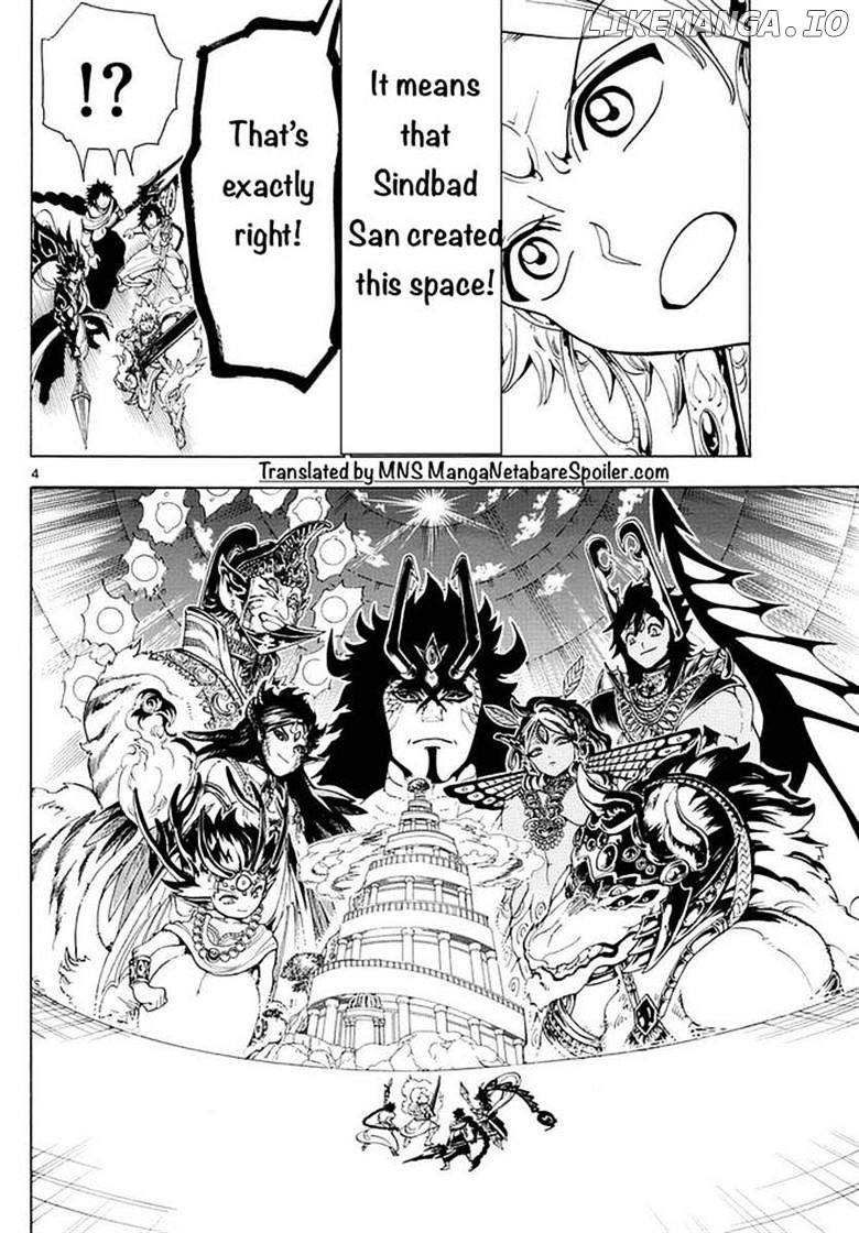 Magi - Labyrinth of Magic Chapter 335 - page 4