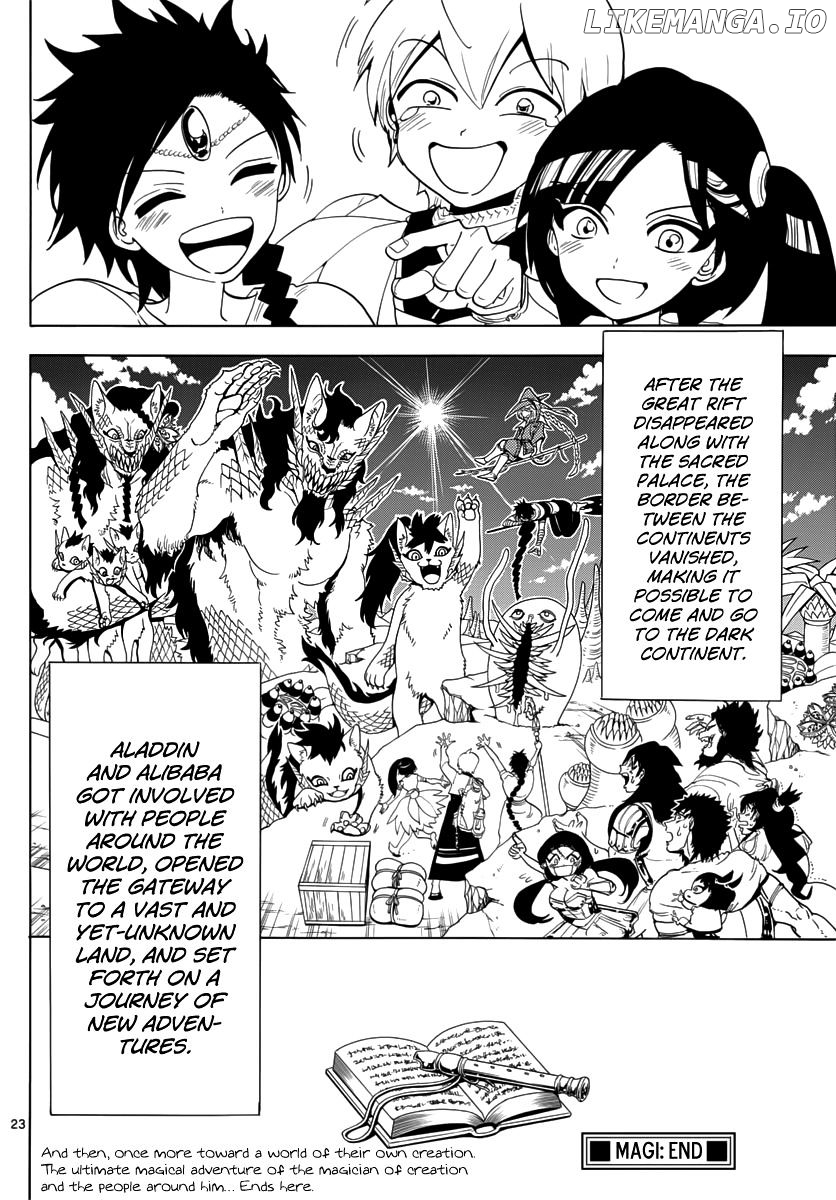 Magi - Labyrinth of Magic Chapter 369 - page 23