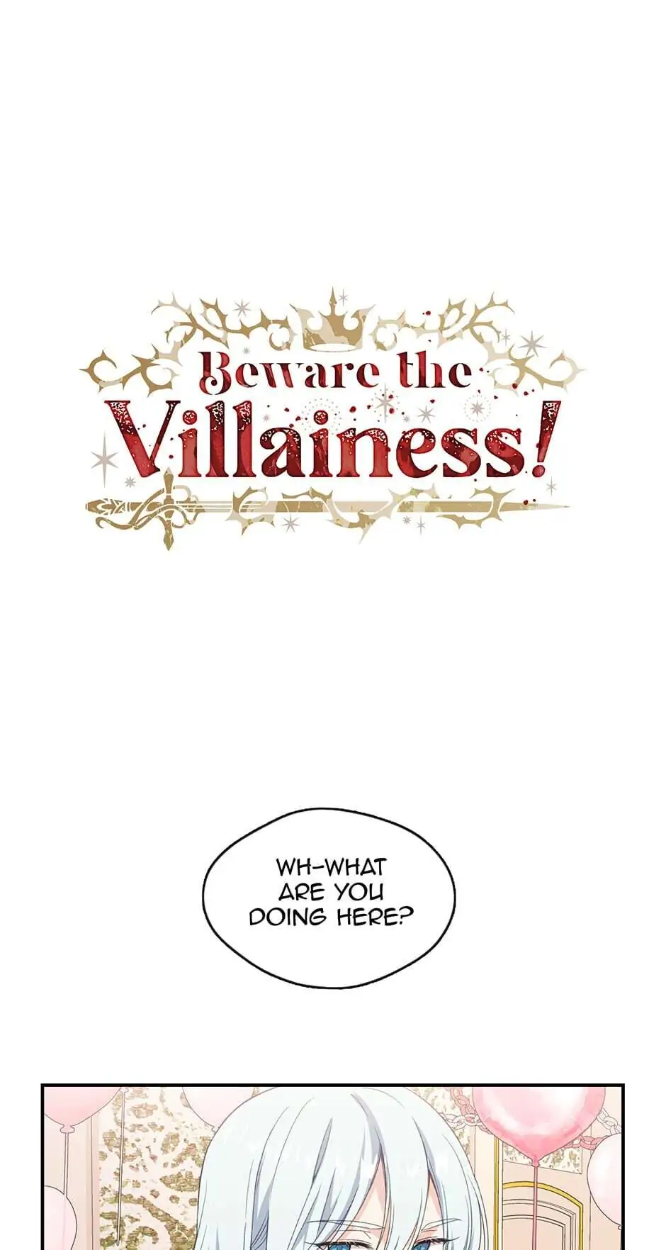 Beware of the Villainess! Chapter 9 - page 1