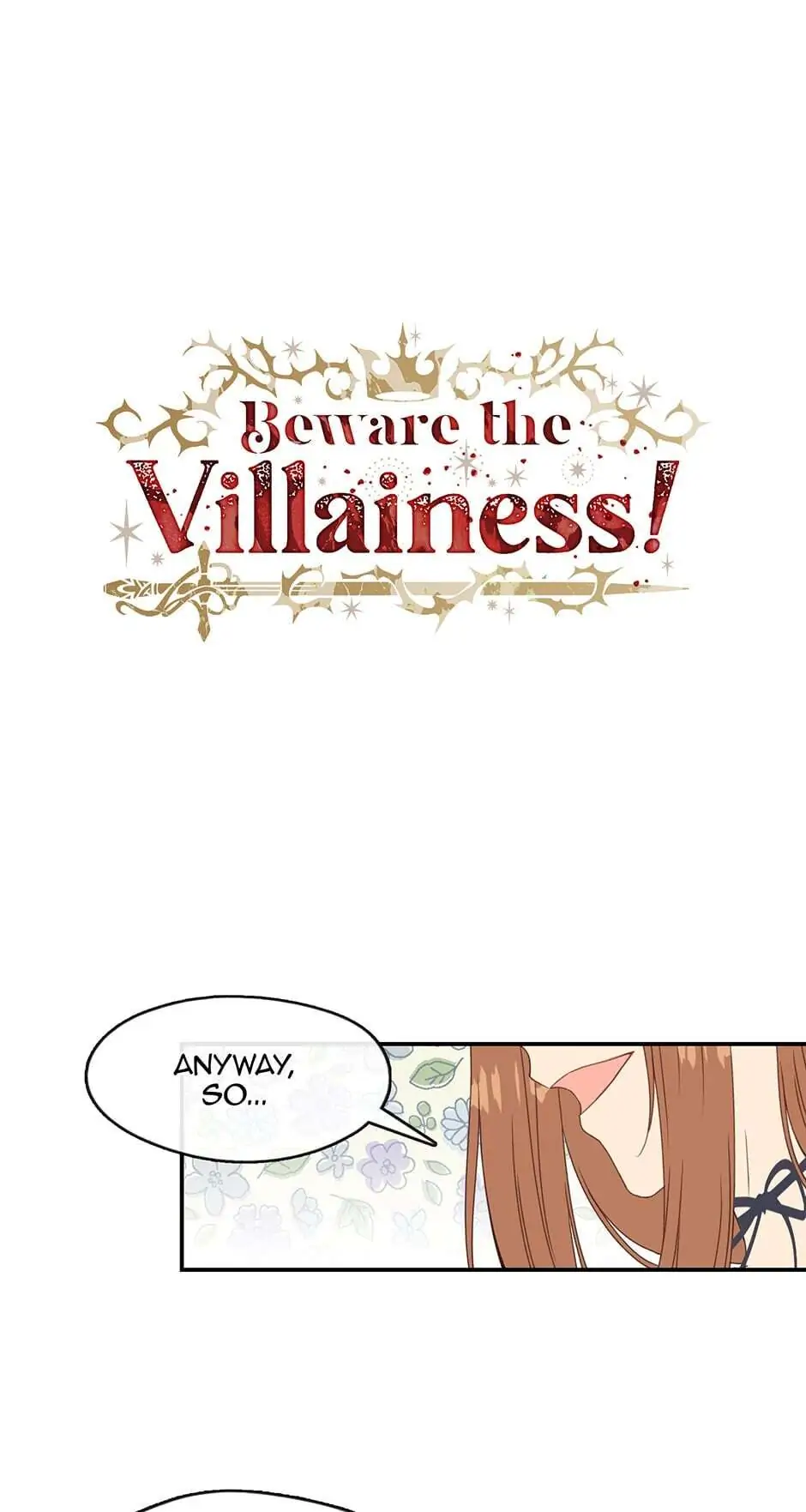 Beware of the Villainess! Chapter 16 - page 1