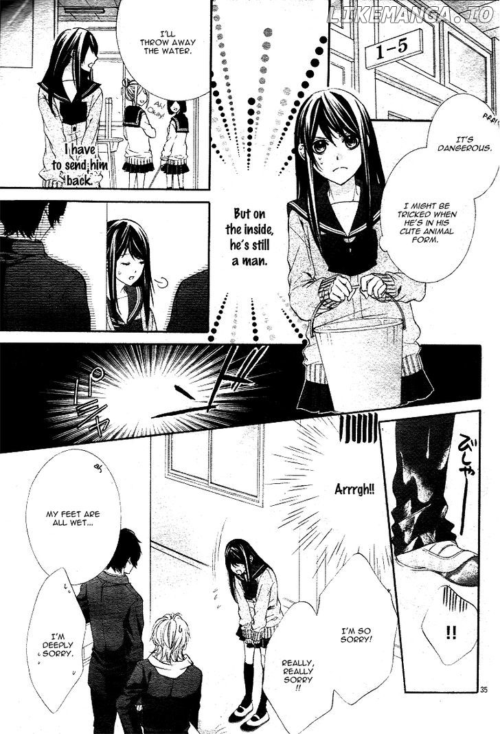 Koyoi, Kimi to Kiss no Chigiri o chapter 1.1 - page 33