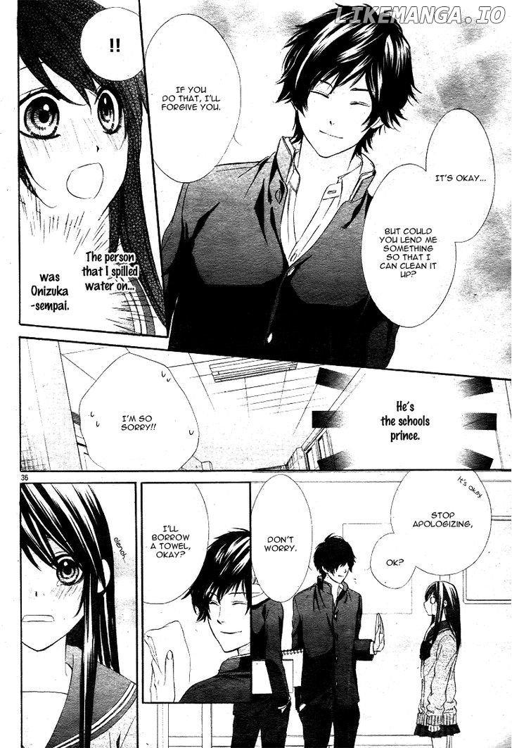 Koyoi, Kimi to Kiss no Chigiri o chapter 1.1 - page 34