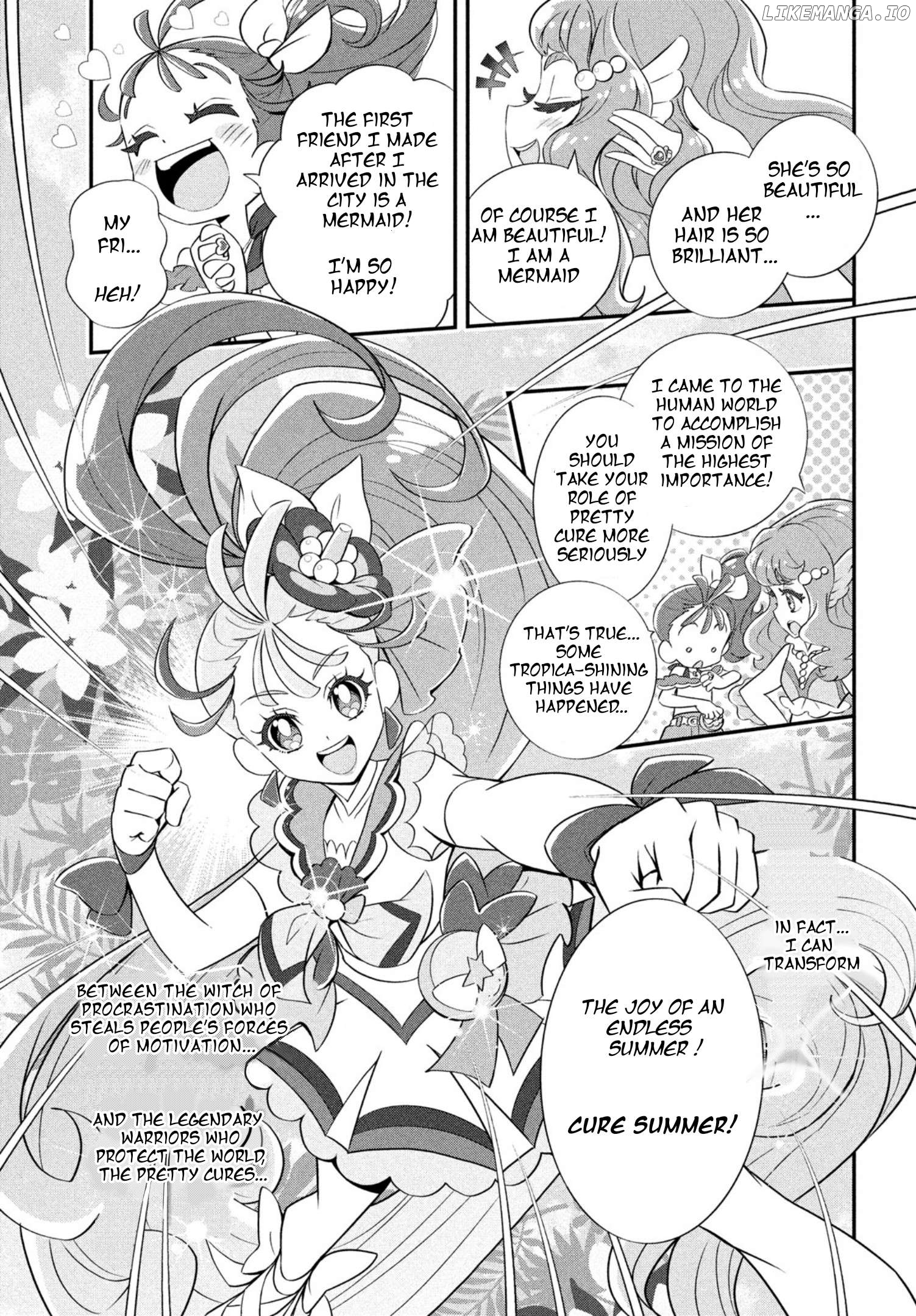 Tropical-Rouge! Pretty Cure Chapter 1 - page 5
