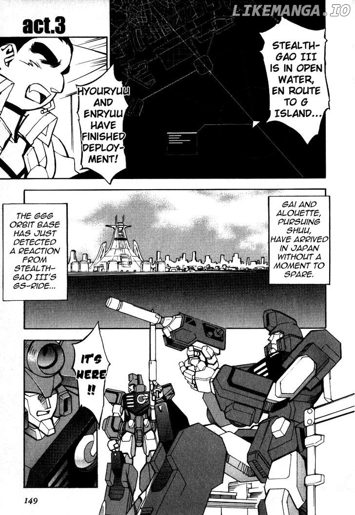 GaoGaiGar FINAL chapter 6 - page 1