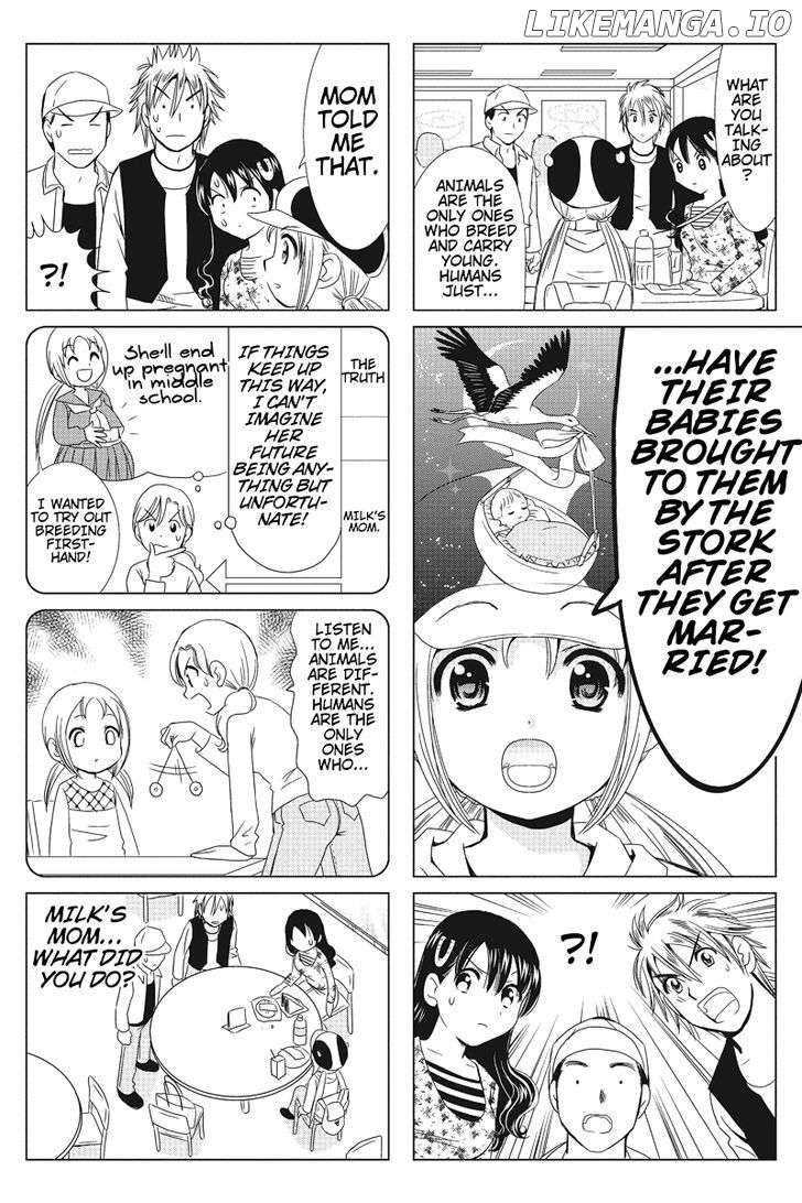 Rakunou Milk! chapter 8 - page 4