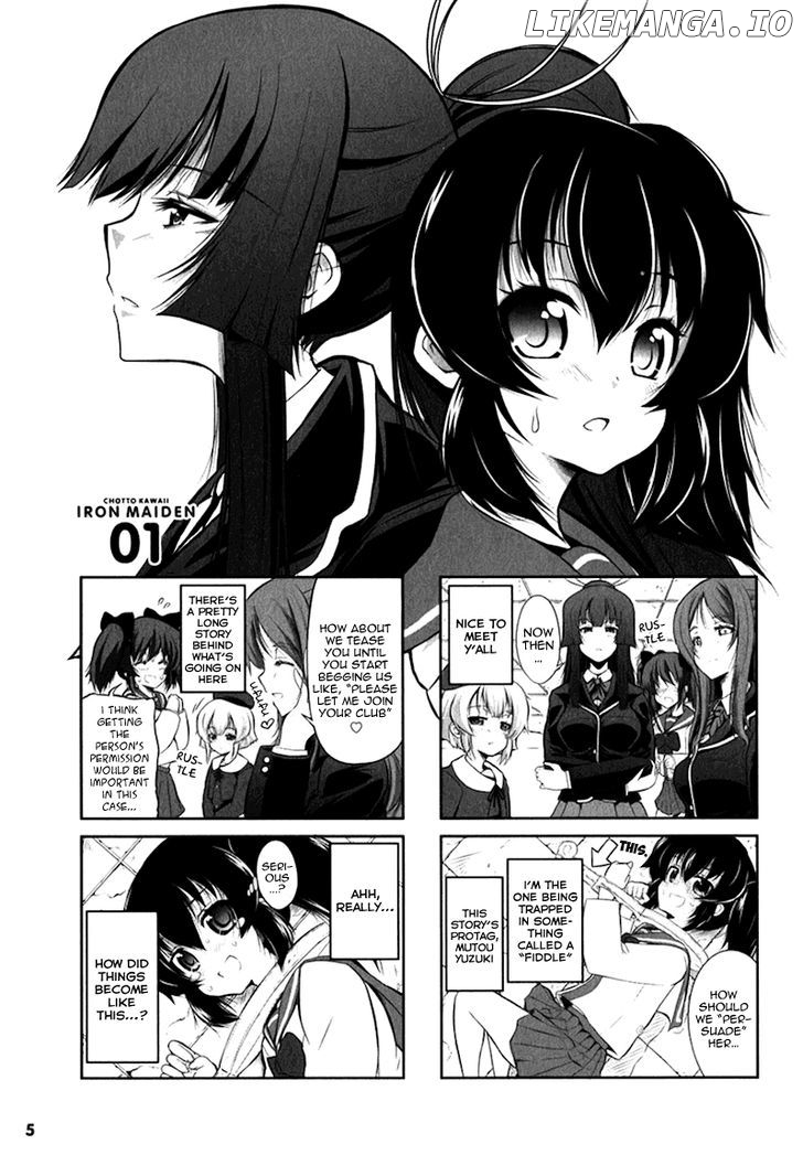 Chotto Kawaii Iron Maiden chapter 1 - page 4