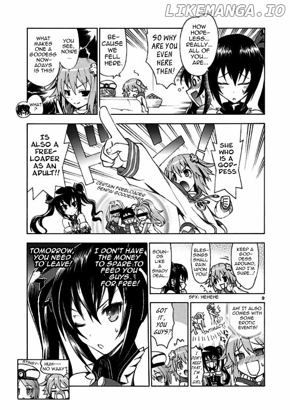 Choujigen Game Neptune - Megami Tsuushin chapter 1 - page 8