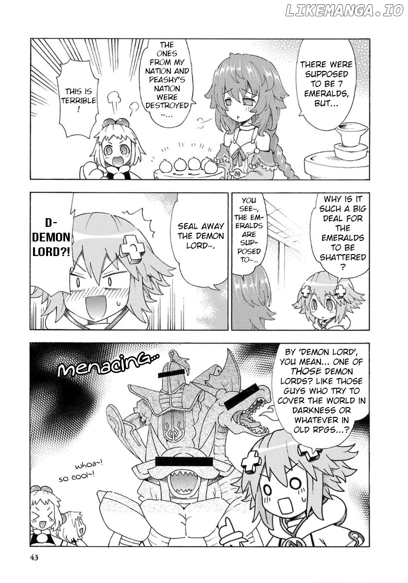 Choujigen Game Neptune - Megami Tsuushin chapter 30 - page 3
