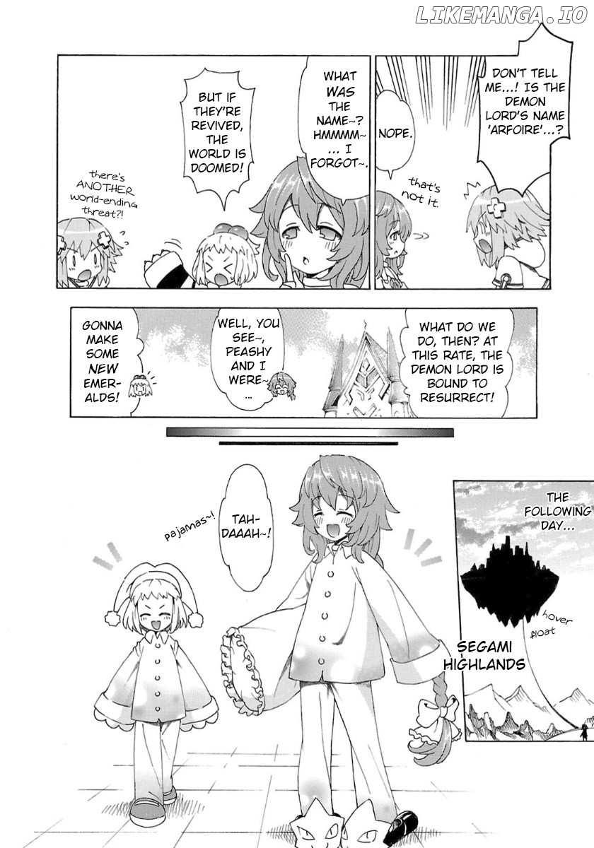 Choujigen Game Neptune - Megami Tsuushin chapter 30 - page 4