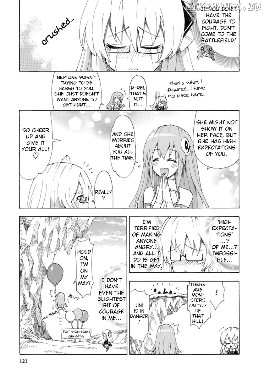 Choujigen Game Neptune - Megami Tsuushin chapter 34 - page 9