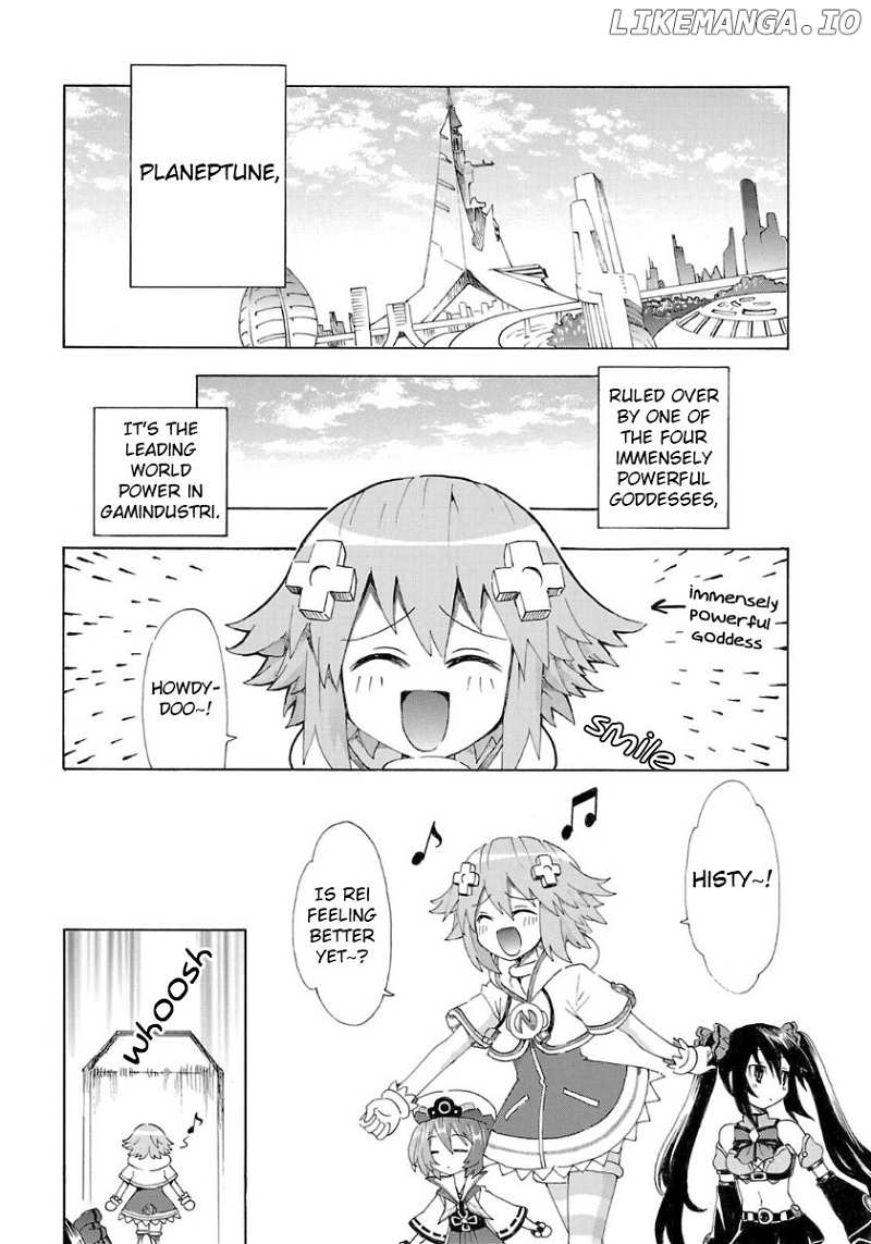 Choujigen Game Neptune - Megami Tsuushin chapter 36 - page 1