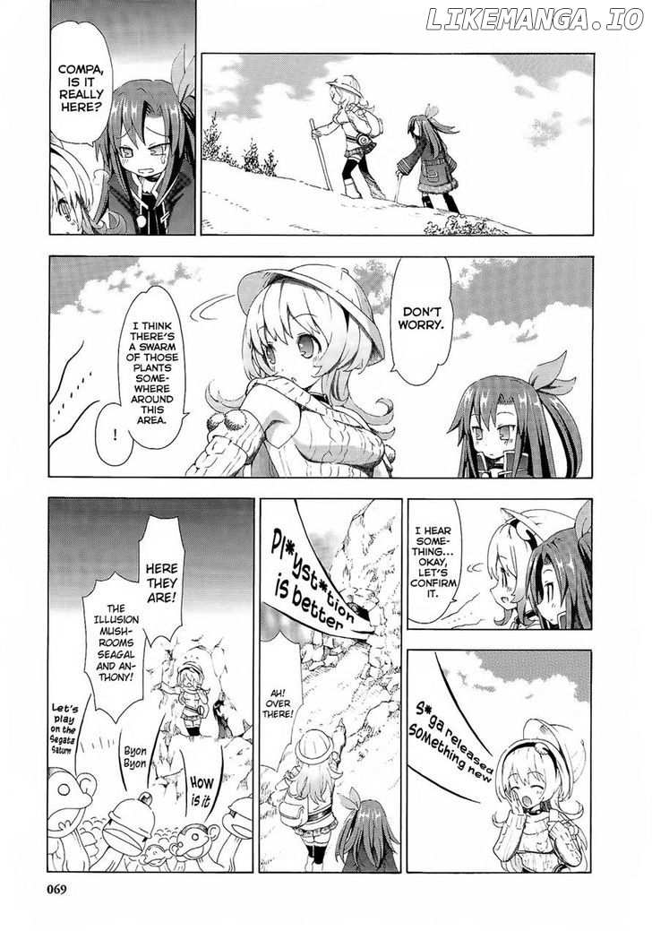 Choujigen Game Neptune - Megami Tsuushin chapter 4 - page 11