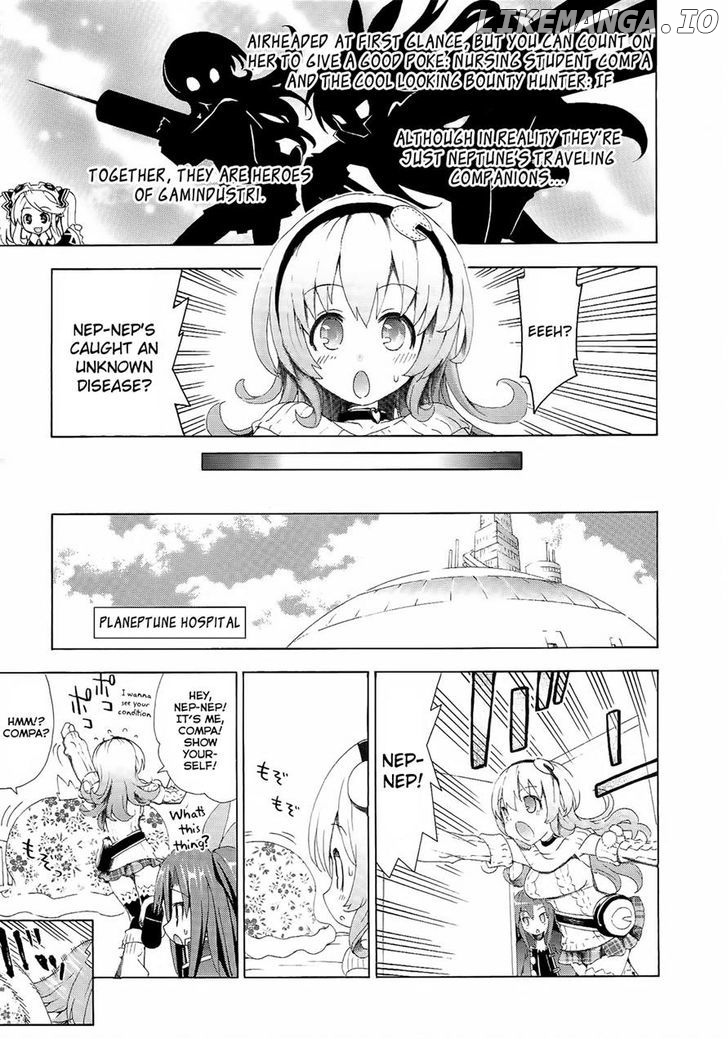 Choujigen Game Neptune - Megami Tsuushin chapter 4 - page 3