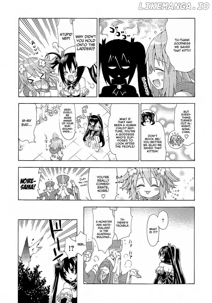 Choujigen Game Neptune - Megami Tsuushin chapter 6 - page 5