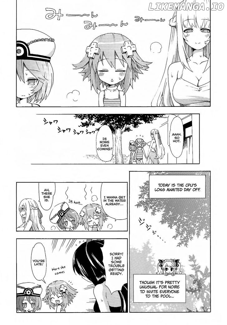 Choujigen Game Neptune - Megami Tsuushin chapter 9 - page 1