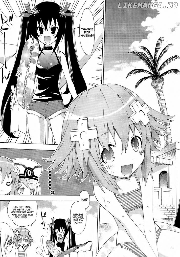 Choujigen Game Neptune - Megami Tsuushin chapter 9 - page 3