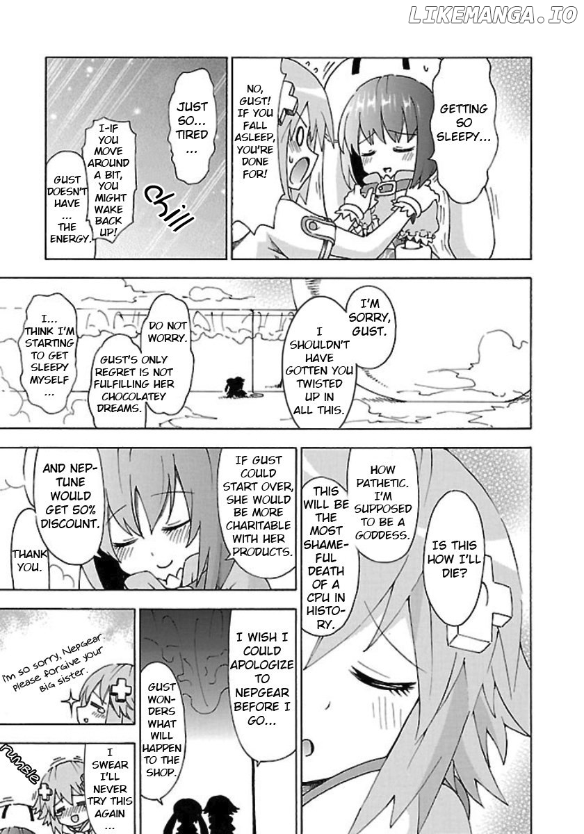 Choujigen Game Neptune - Megami Tsuushin chapter 27 - page 13
