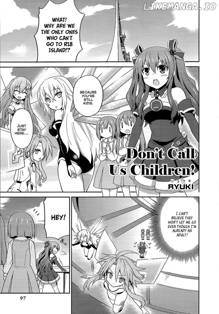 Choujigen Game Neptune - Megami Tsuushin chapter 10 - page 1