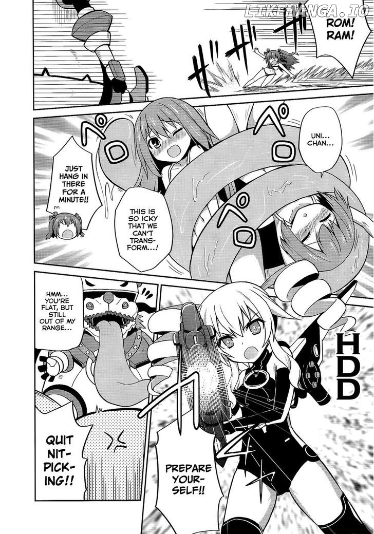 Choujigen Game Neptune - Megami Tsuushin chapter 10 - page 10