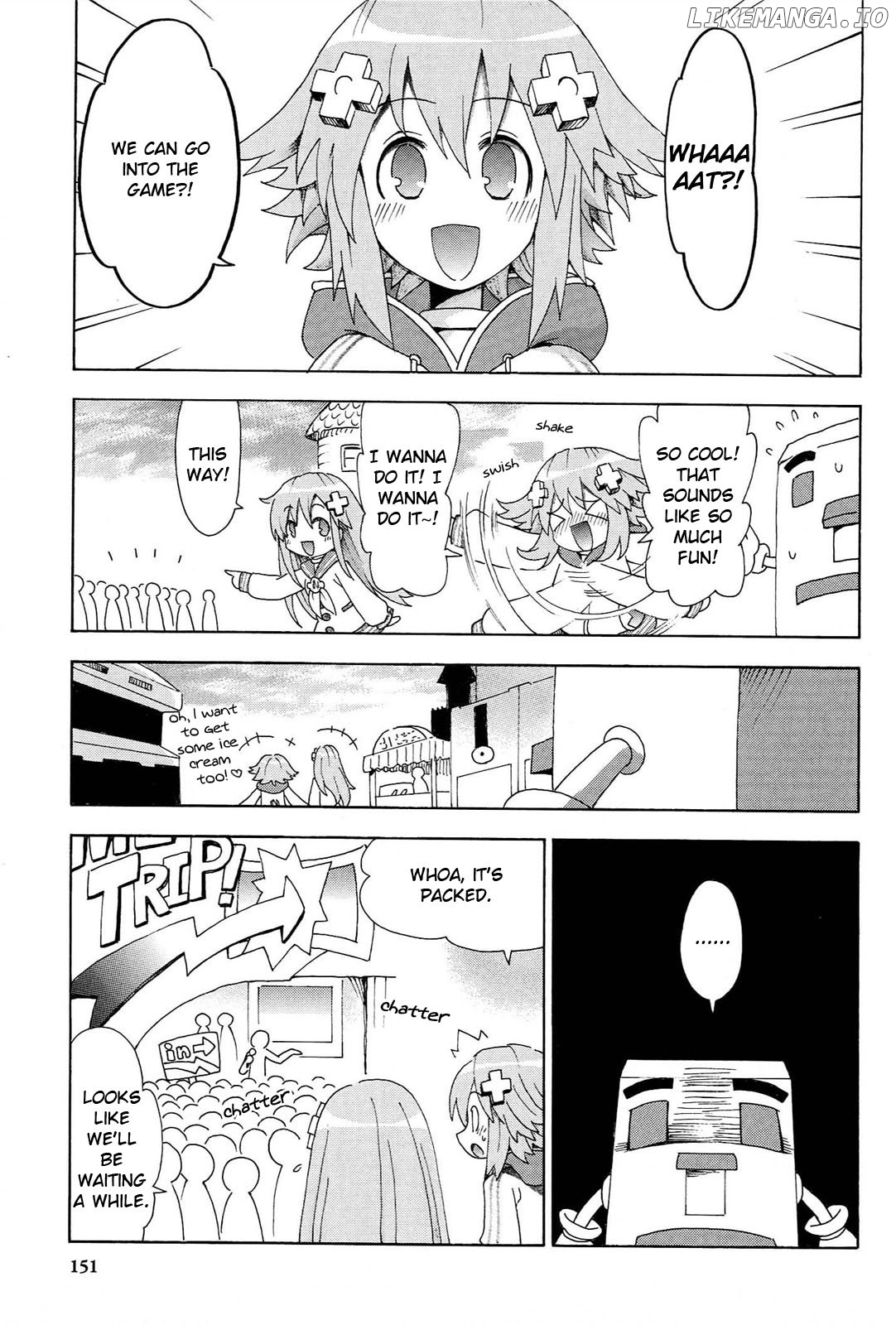 Choujigen Game Neptune - Megami Tsuushin chapter 18 - page 3