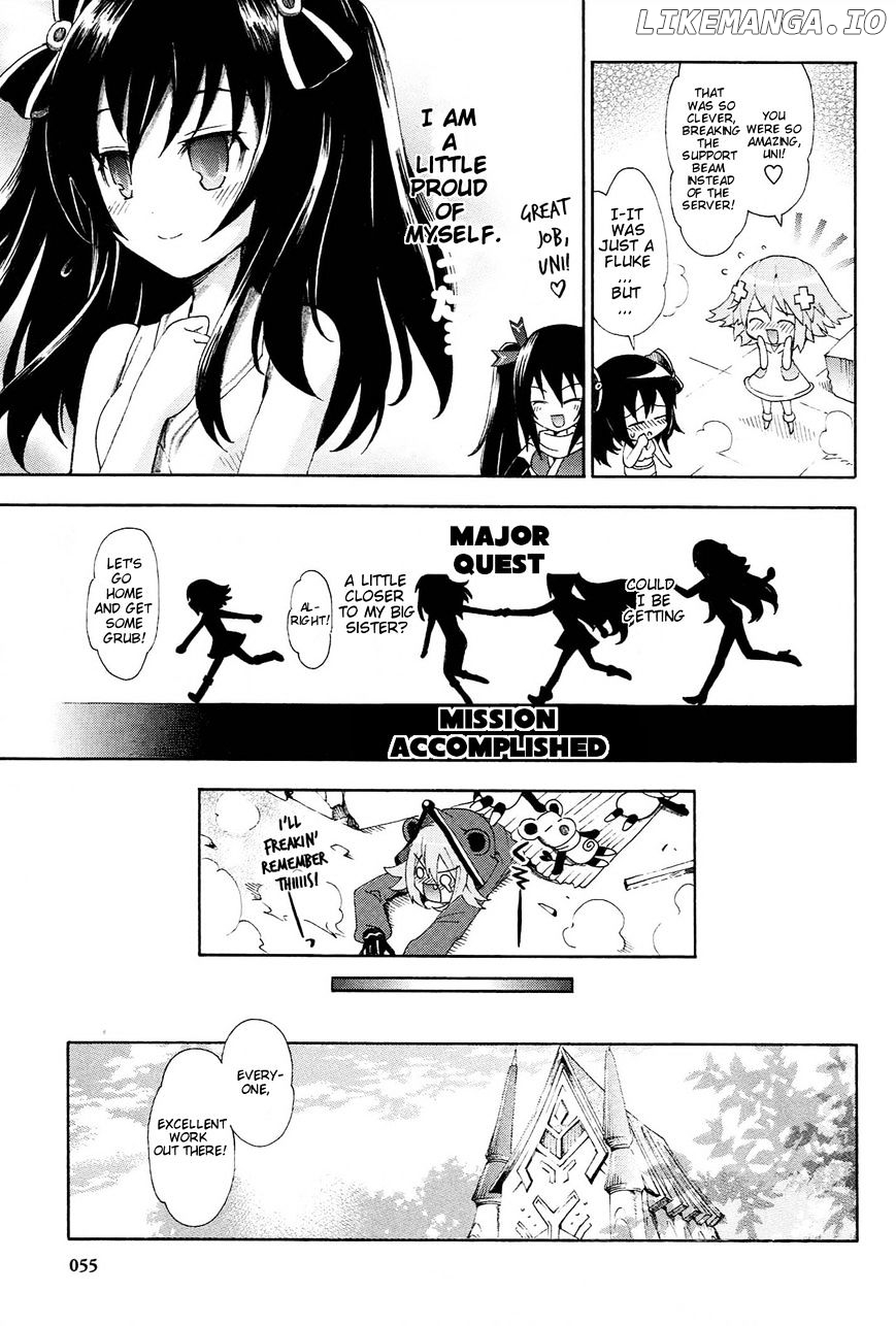 Choujigen Game Neptune - Megami Tsuushin chapter 12 - page 14