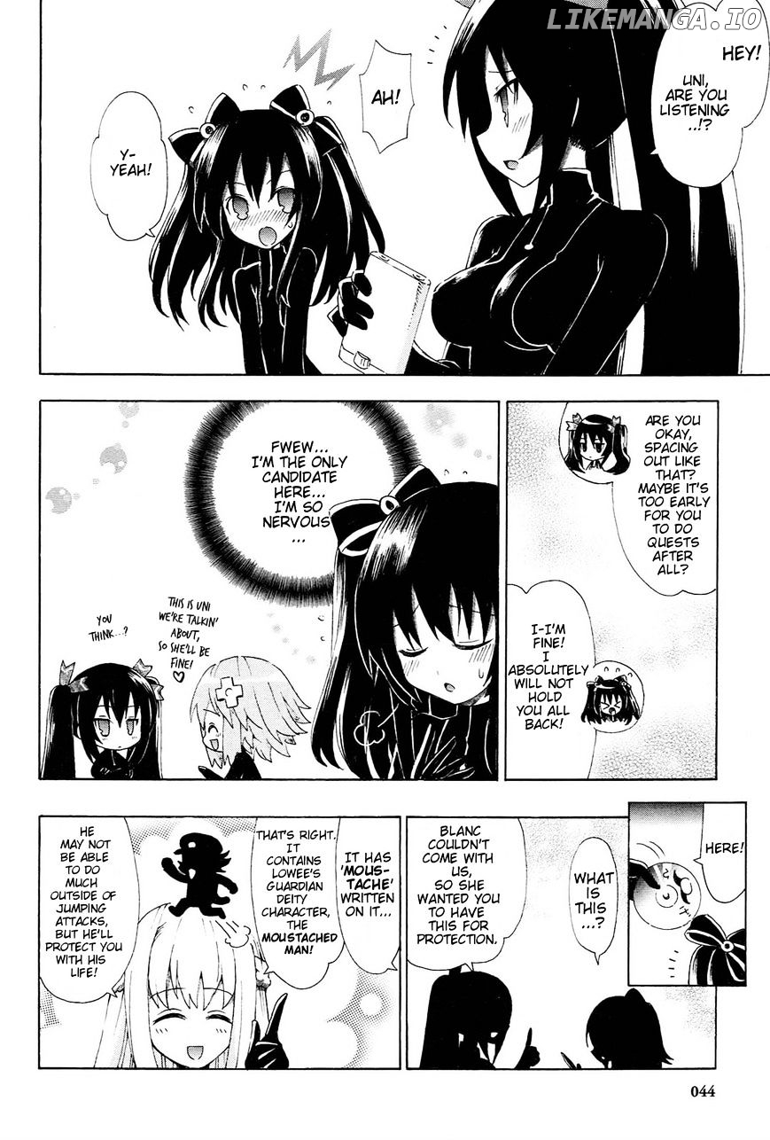 Choujigen Game Neptune - Megami Tsuushin chapter 12 - page 4