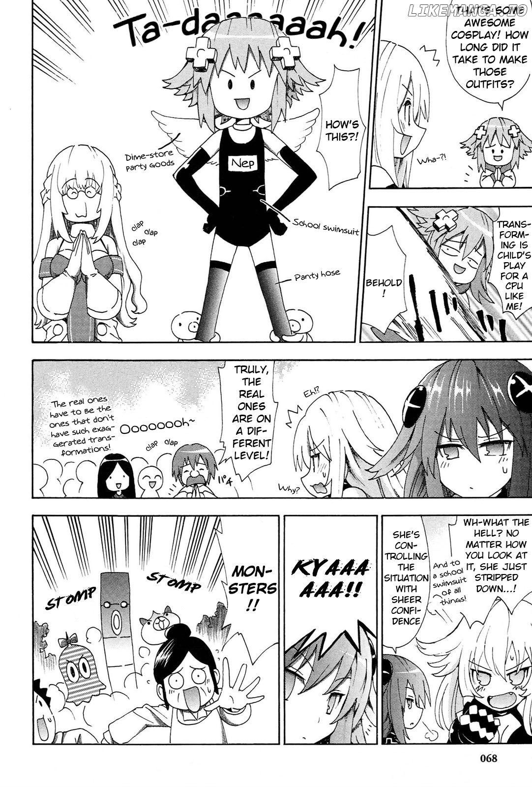 Choujigen Game Neptune - Megami Tsuushin chapter 13 - page 10