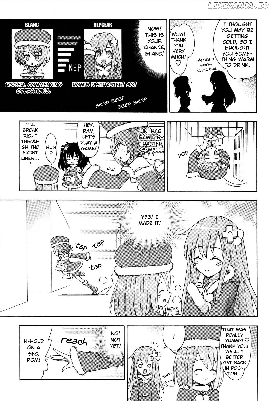 Choujigen Game Neptune - Megami Tsuushin chapter 14 - page 9
