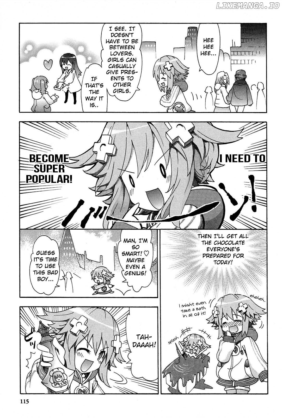 Choujigen Game Neptune - Megami Tsuushin chapter 16 - page 3