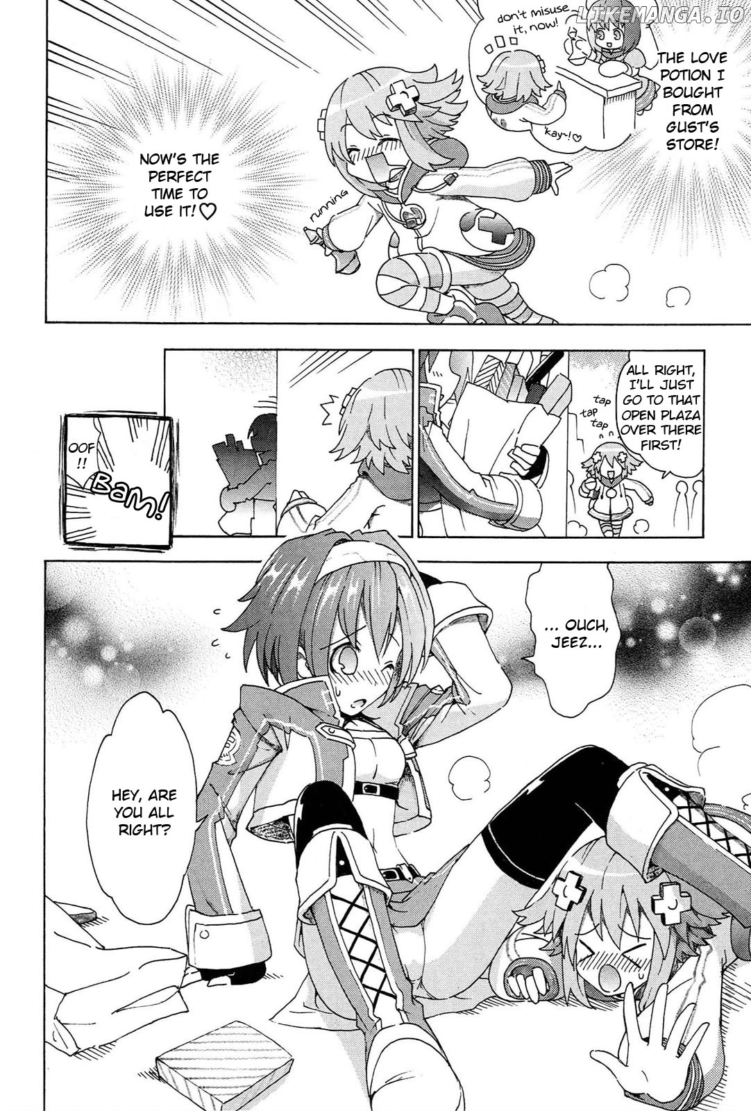 Choujigen Game Neptune - Megami Tsuushin chapter 16 - page 4