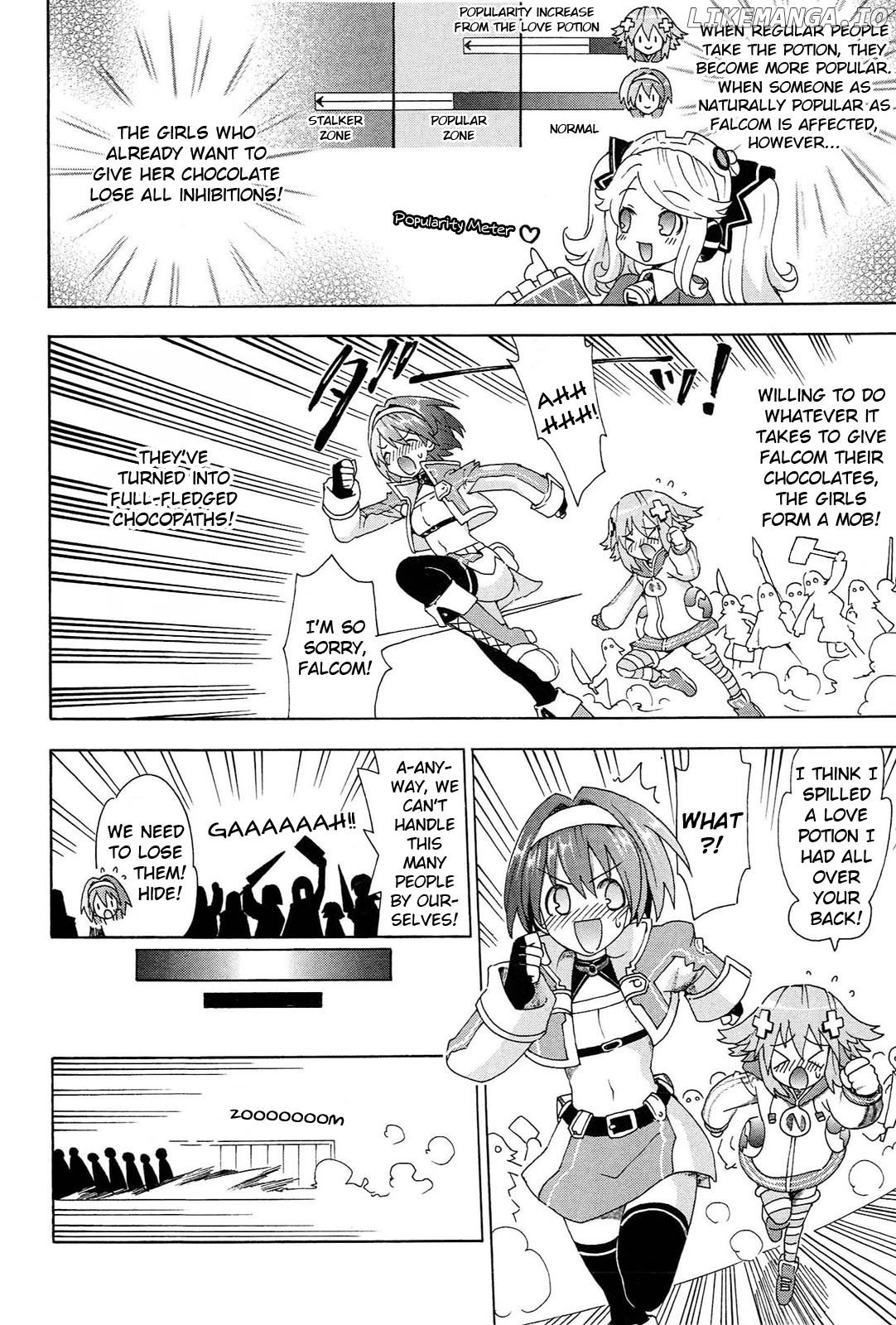 Choujigen Game Neptune - Megami Tsuushin chapter 16 - page 8