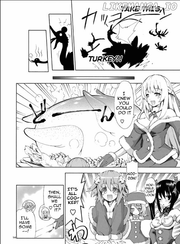 Choujigen Game Neptune - Megami Tsuushin chapter 2 - page 14