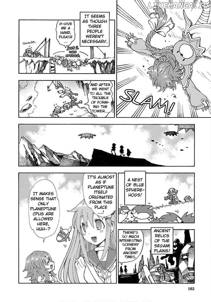 Choujigen Game Neptune - Megami Tsuushin chapter 24 - page 8