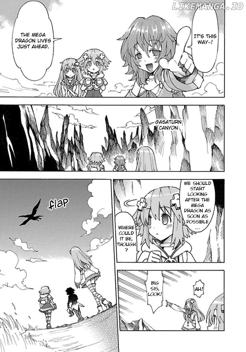 Choujigen Game Neptune - Megami Tsuushin chapter 24 - page 9