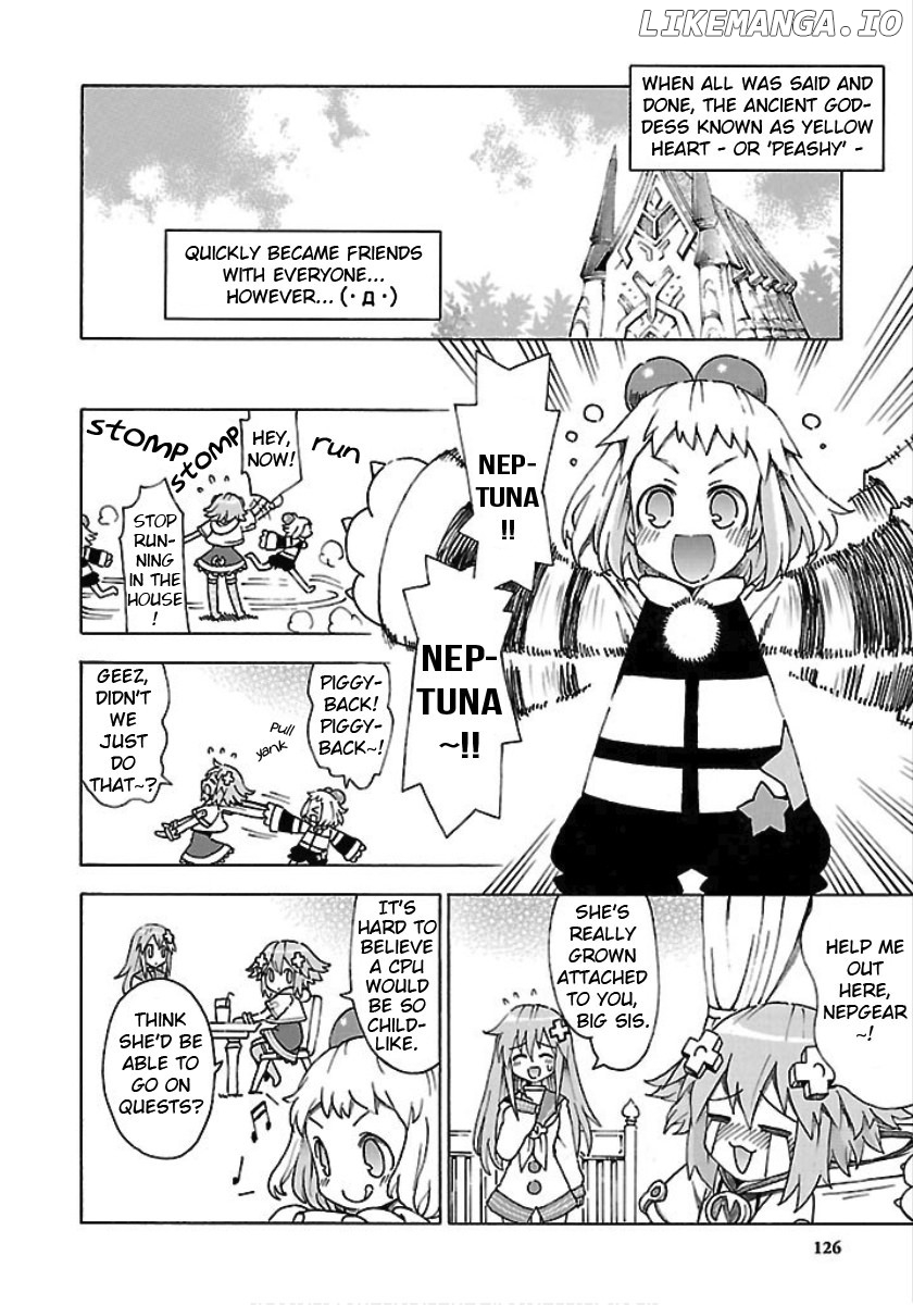 Choujigen Game Neptune - Megami Tsuushin chapter 25 - page 14