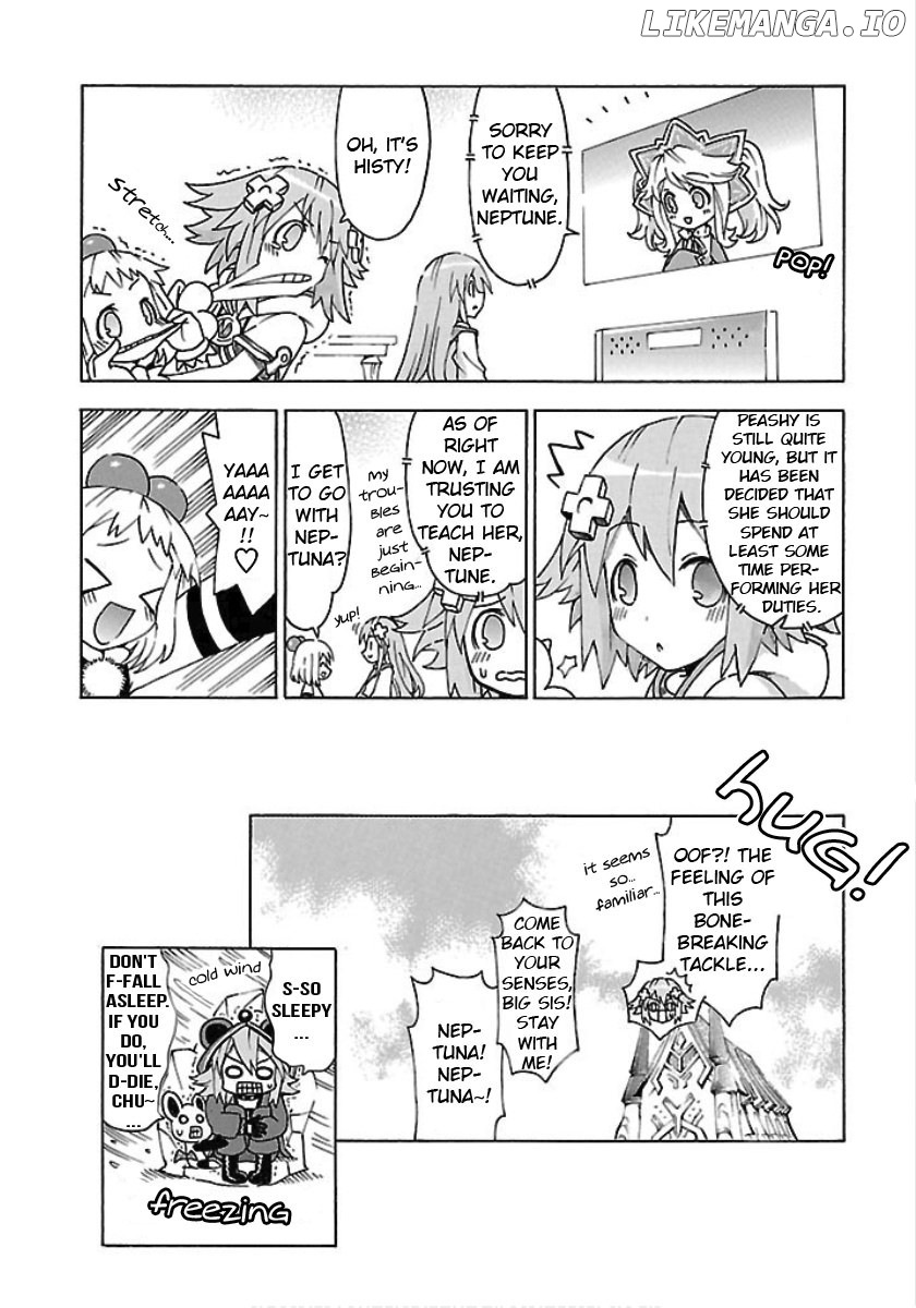 Choujigen Game Neptune - Megami Tsuushin chapter 25 - page 16
