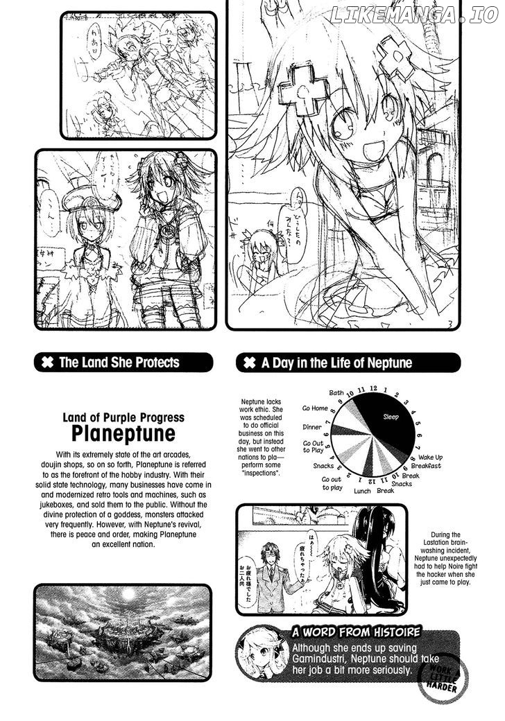 Choujigen Game Neptune - Megami Tsuushin chapter 9.5 - page 11