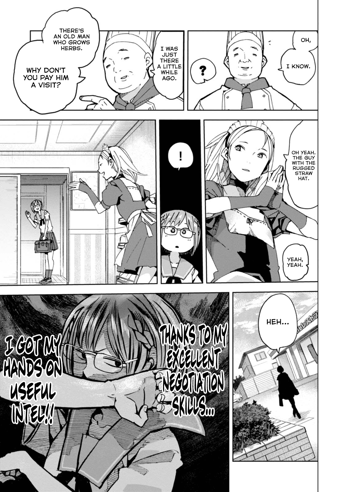 Chio-Chan No Tsuugakuro chapter 34 - page 13