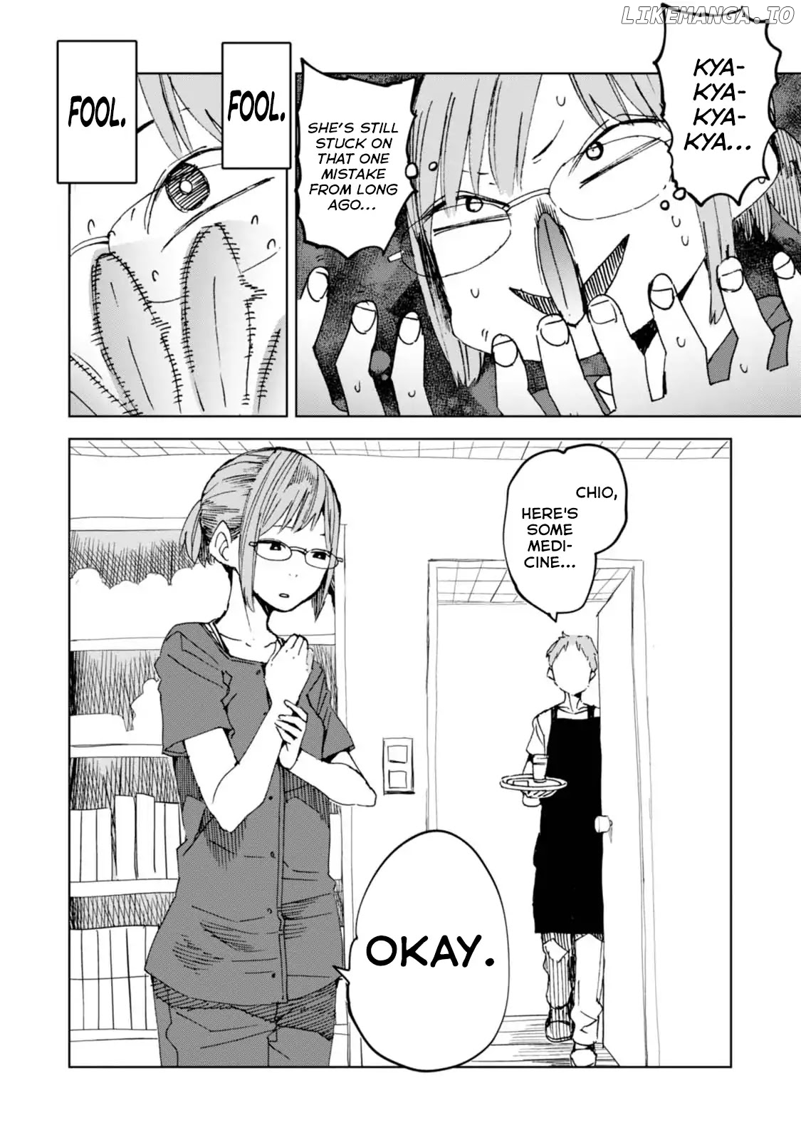 Chio-Chan No Tsuugakuro chapter 40.5 - page 4