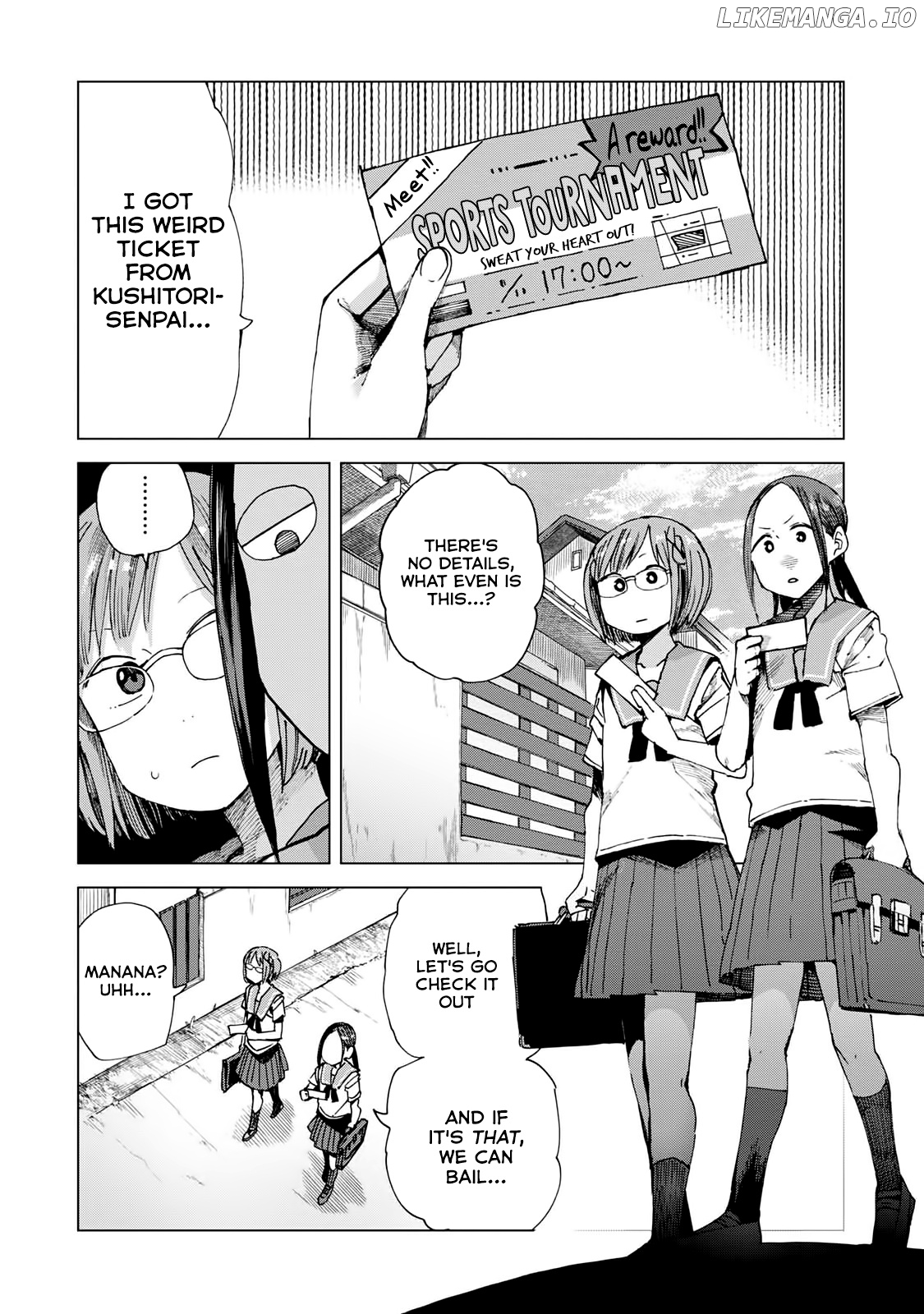 Chio-Chan No Tsuugakuro chapter 44 - page 2