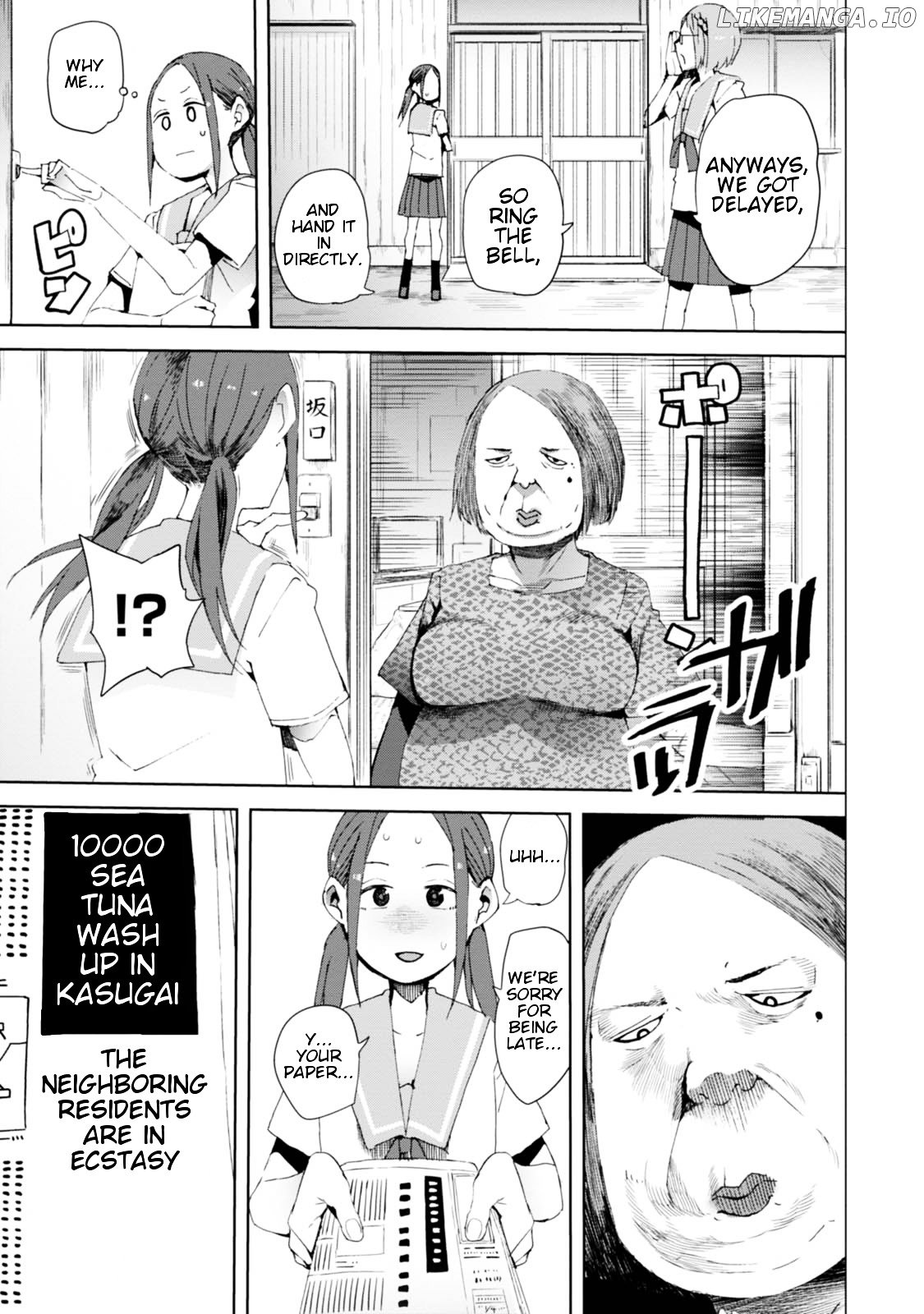 Chio-Chan No Tsuugakuro chapter 10 - page 11