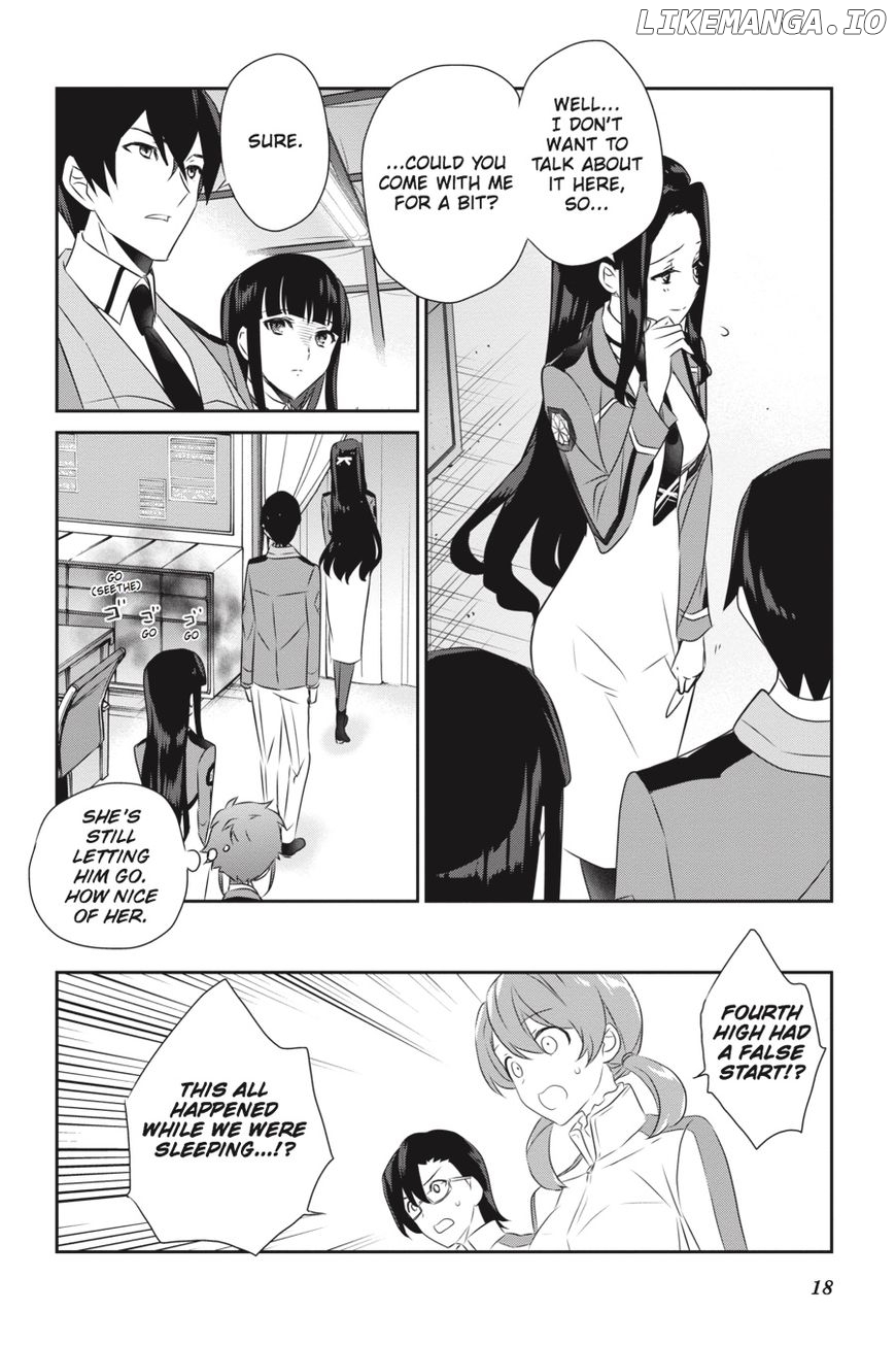 Mahouka Koukou no Yuutousei chapter 51 - page 19