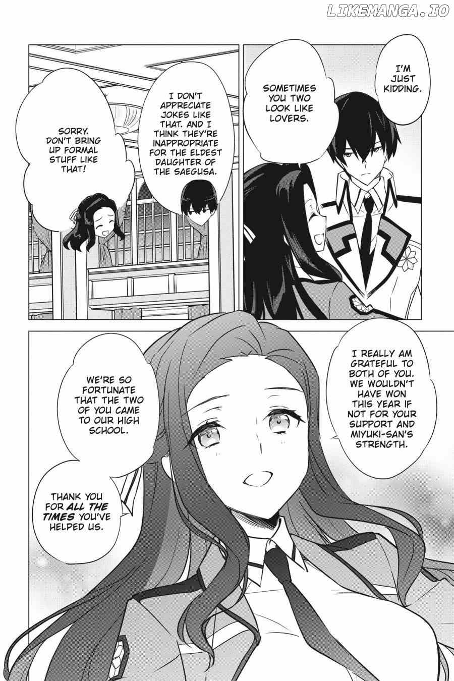 Mahouka Koukou no Yuutousei chapter 74 - page 6