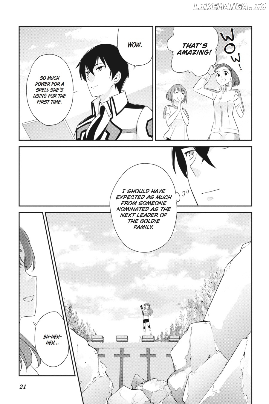 Mahouka Koukou no Yuutousei chapter 36 - page 22