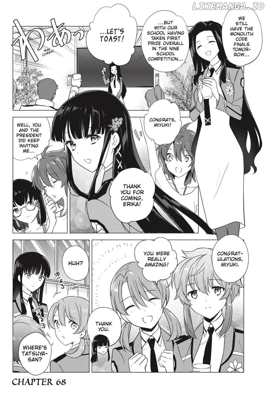 Mahouka Koukou no Yuutousei chapter 68 - page 4