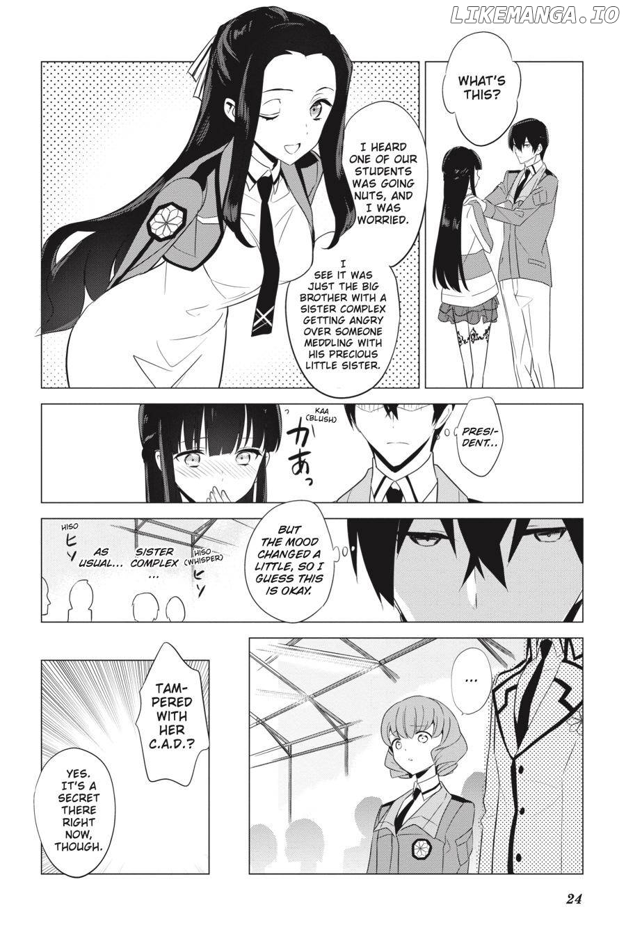 Mahouka Koukou no Yuutousei chapter 61 - page 10