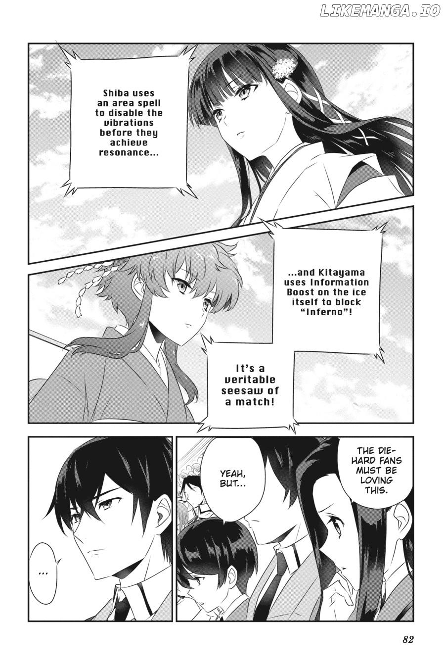 Mahouka Koukou no Yuutousei chapter 46 - page 12